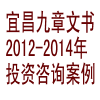 2012-2014年可研报告部分名录